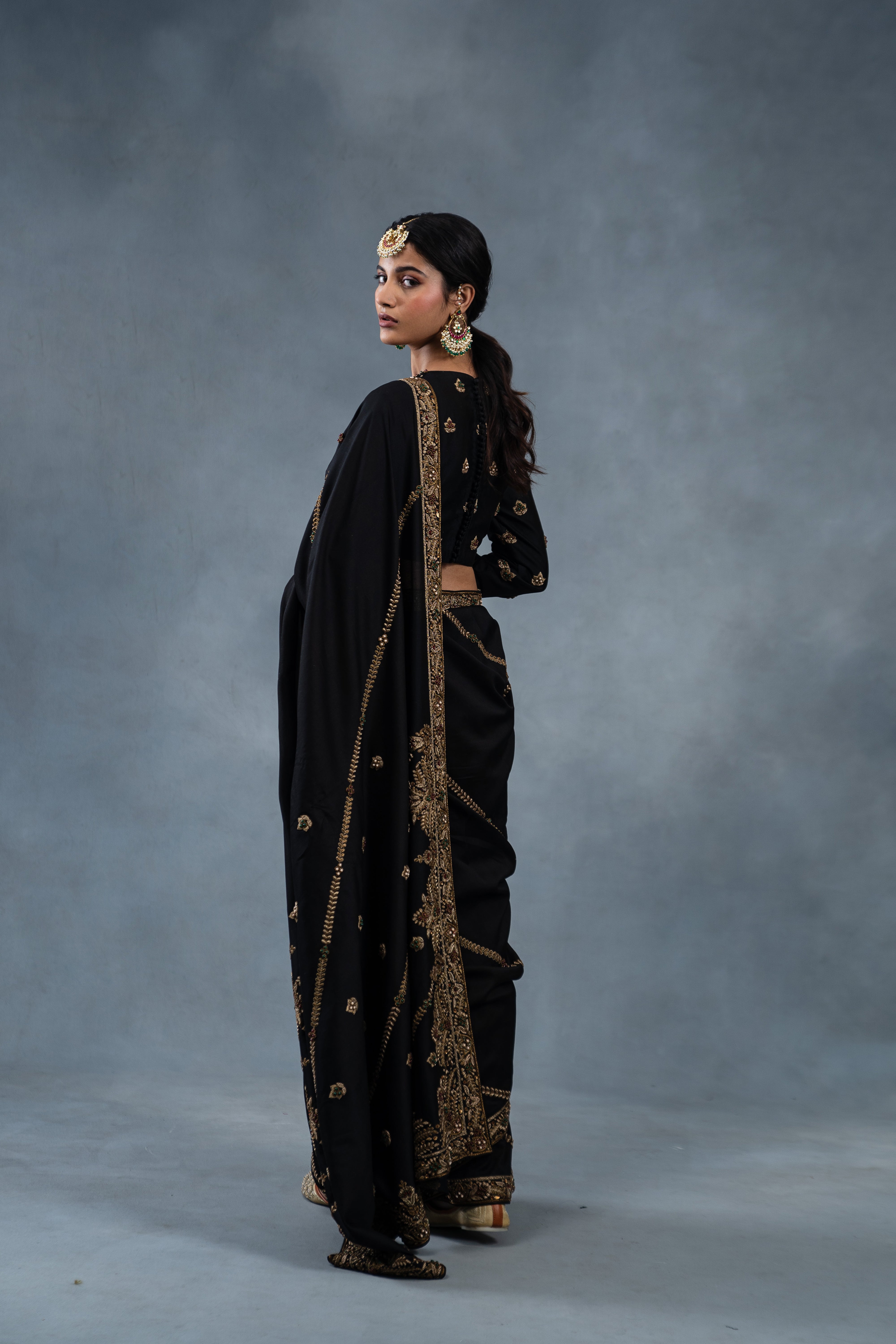 Noor E Mahal Wedding Saree