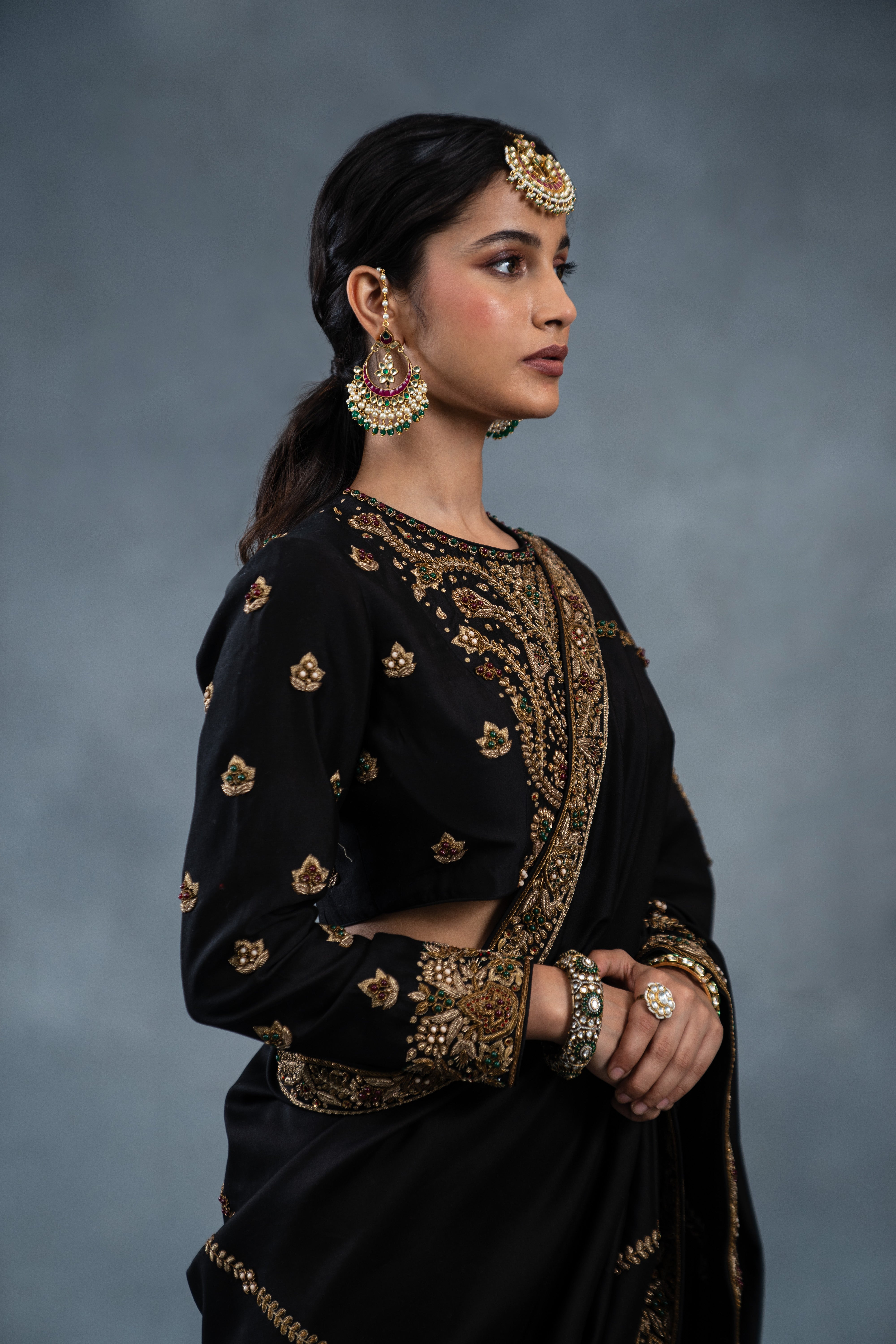 Noor E Mahal Wedding Saree