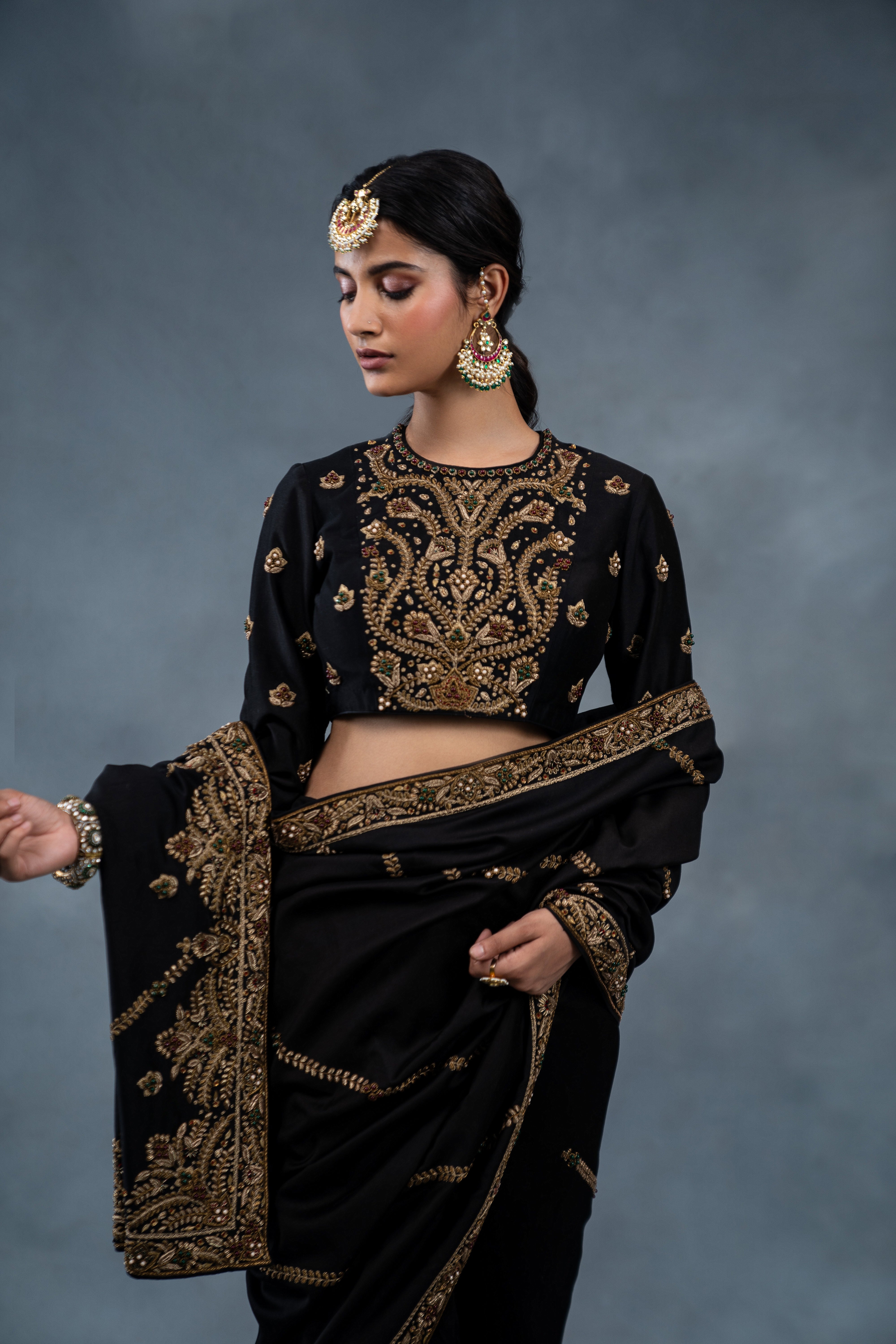 Noor E Mahal Wedding Saree Blouse