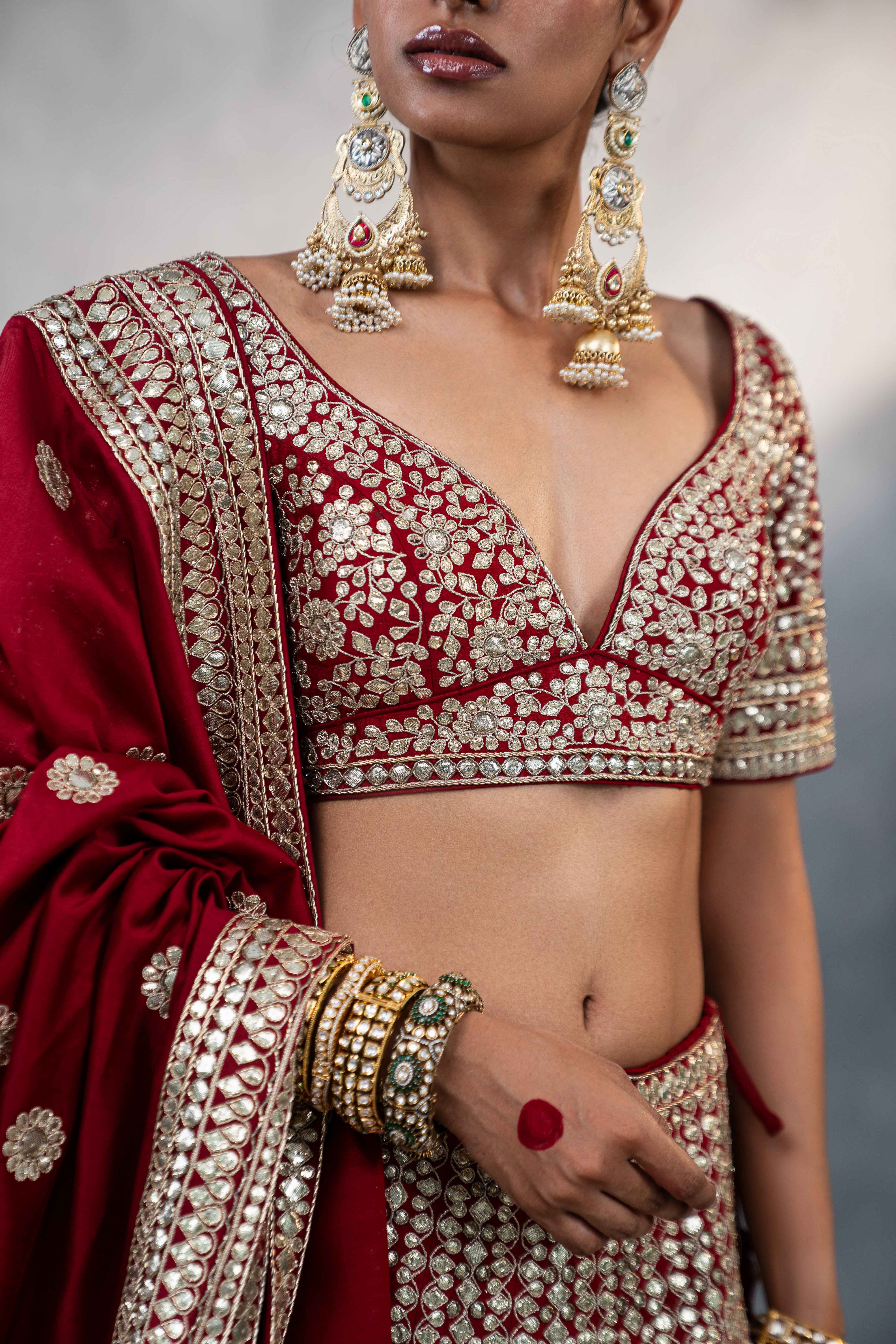 Noor-E-Sehar Lehenga Blouse