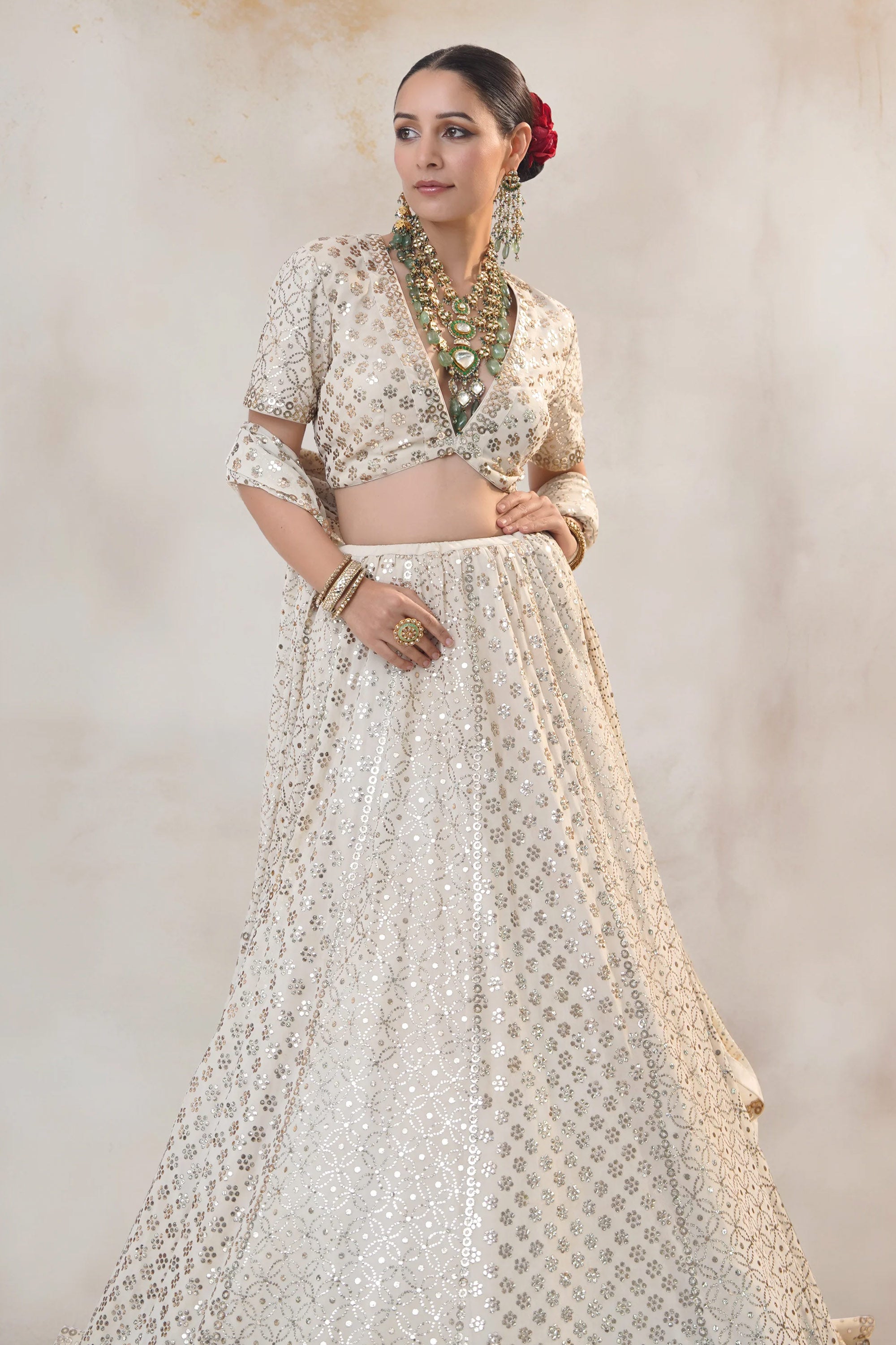 Bhavdeep In Nehmat Wedding Lehenga